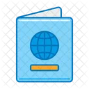 Pasaporte Identificacion Viaje Icono