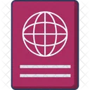 Pasaporte Pasaporte Internacional Visa Icon