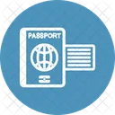 Viajes De Negocios Pasaporte Verde Viajes Internacionales Icono