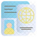 Pasaporte  Icono