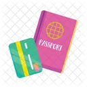 Pasaporte Documento Viaje Icon