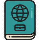 Pasaporte Documento Identificacion Icono