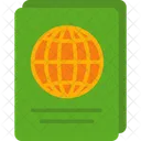 Pasaporte De Viaje Pase Pasaporte Icono