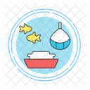 Pasatiempo de pesca  Icono