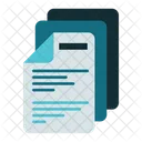 Pasatiempos Escribir Documento Icono