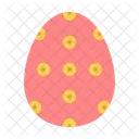 Egg Easter Decorated Icon
