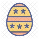 Egg Decorated Easter Icon