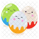 Paschal Eggs Decorative Eggs Easter Eggs Icon