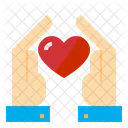Amor Cuidado Apoyo Icono