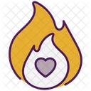 Pasion Amor Corazon Icono