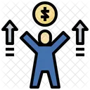 Pasion Entusiasta Motivador Icono