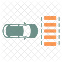 Paso De Peatones Carretera Coche Icono