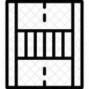Cruce peatonal  Icono