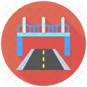 Carretera Puente Trafico Icono