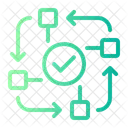 Pasos Diagrama Administrar Icon