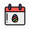 Pasqua Giorno Calendario Icon