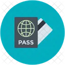 Pass Ticket Visa Icon