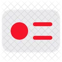 Pass Business Id Card Icon