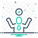 Pass Student Happy Icon