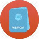 Passaporte Visto Identificacao De Viagem Icon