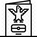 Passaporte Identidade Identificacao Ícone
