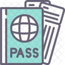 Passaporte Passe Visto Icon