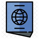 Passaporte Viagem Passe Icon