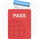 Passaporte Internacional Mundial Ícone