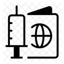 Passaporte De Vacinacao Passaporte De Vacina Corona Ícone
