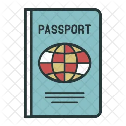 Passaporte, Documento, Cor, Papel, Arquivo, Importante  Ícone