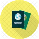 Passaporto Viaggio Oggetto Icon