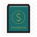 Passbook Account Deposit Icon