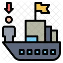Passenger Ship Ship Transportation Icon