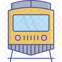 Passenger Train Railway Transportation Retro Train Icon