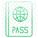 Passeport Passe Voyage Icon