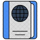 Passeport Visa Permis Icône