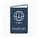 Passeport Visa Vacances Icône