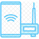 Passerelle Connexion Reseau Icon