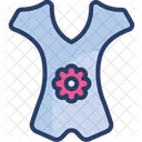 Kleid Fit Schlank Symbol