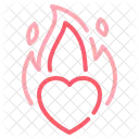 Passion Amour Coeur Icône