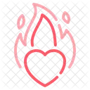 Passion Love Heart Icon