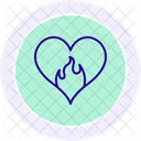 Passion Love Relationship Icon