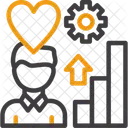 Hand With A Heart For Passion Passion Enthusiasm Icon