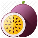 Passionfruit Fruit Fresh Icon