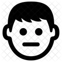 Passiv Gelangweilt Neutral Symbol