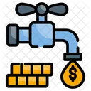 Passiv Geschaft Verdienst Symbol