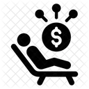 Passive Income Investor Money Icon