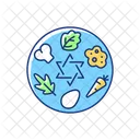 Passover Seder Plate Icon