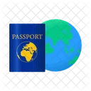 Travel Passport International Icon