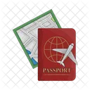 Passport Travel Visa Icon